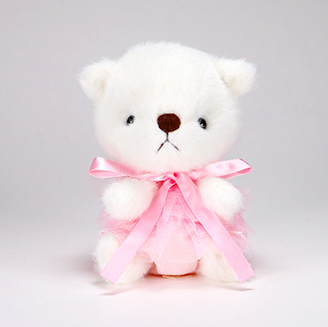 pom pom Bear　しろくま チュチュ ピンク
