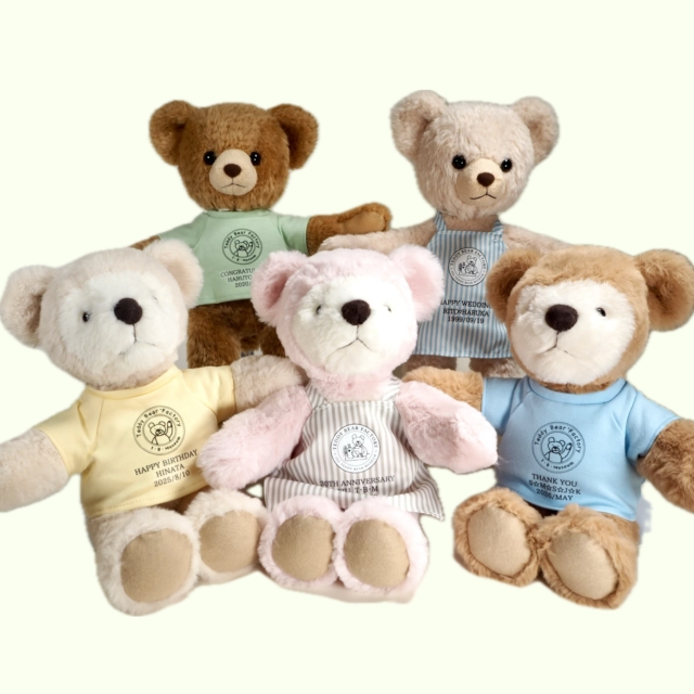 工房ベア 名入れTセット くまのメロディ