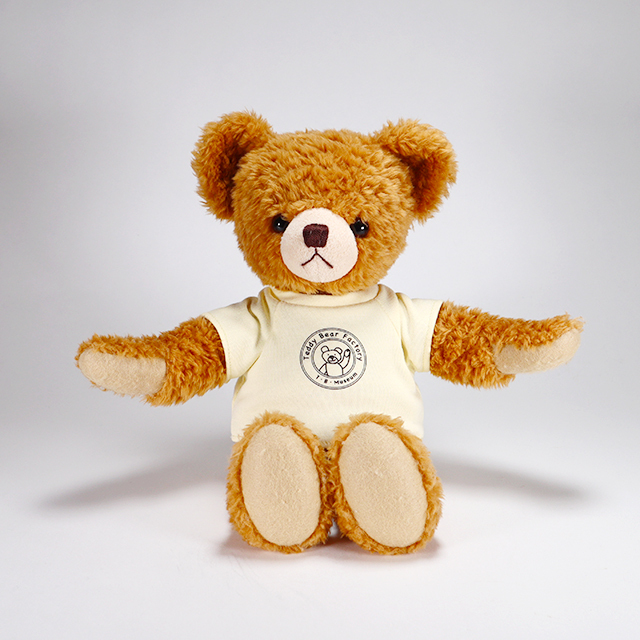 テディベア・ファクトリー ロゴ入りオリジナルTシャツ イエロー