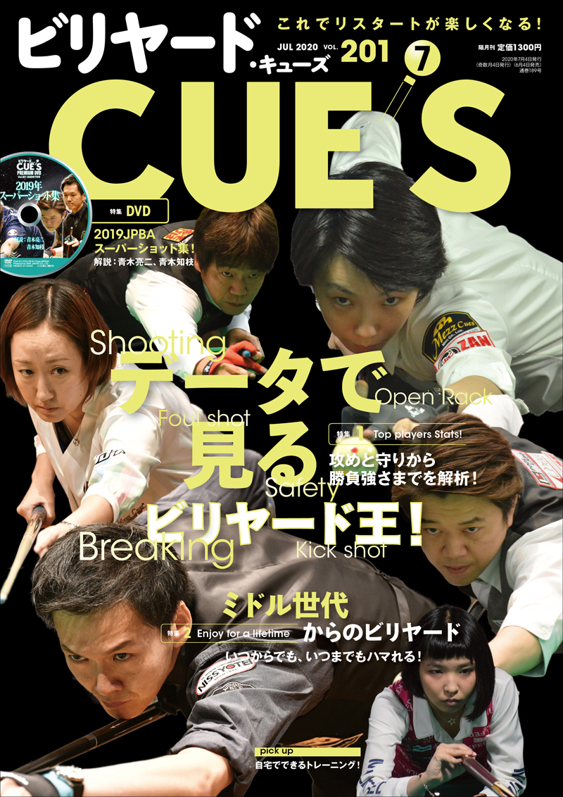 DVD付き　CUE'S2020年07月号（6月4日発売）