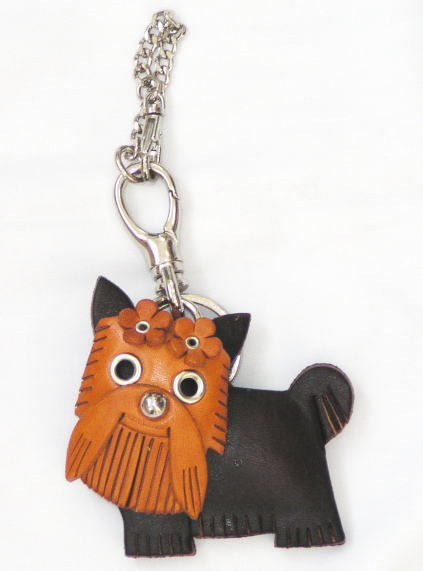 バッグチャーム　ヨーキー（ヨークシャーテリア）