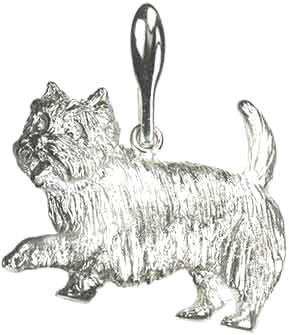 カバネルクラフトペンダント☆　ケアーンテリア　［ＳＩＬＶＥＲ］