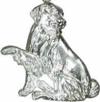 カバネルクラフトペンダント☆　フラットコーテッドレトリーバー　［ＳＩＬＶＥＲ］