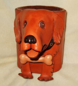 メガネ小物スタンド　ゴールデンレトリーバー