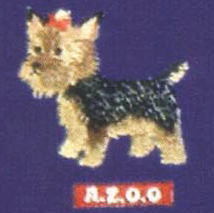 わんシリーズＴシャツ　ヨークシャテリア