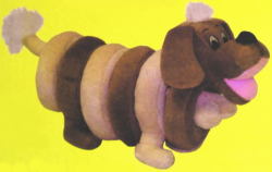 Ｉｎｔｅｌｌｉ　Ｂｏｎｅ　パズルパピー（ダックス型！？）