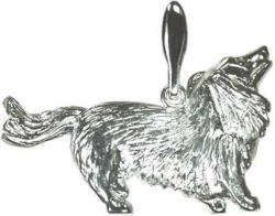 カバネルクラフトペンダント☆　ミニチュアダックスフンド　［ＳＩＬＶＥＲ］