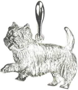 カバネルクラフトペンダント☆　ケアーンテリア　［ＳＩＬＶＥＲ］