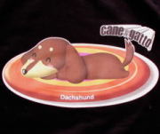 ペットキャラクターＴシャツ　ダックスフンド