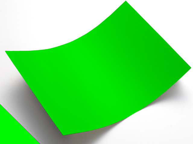 【カッティングシート 蛍光】 941K グリーン／A4サイズ【メール便可】