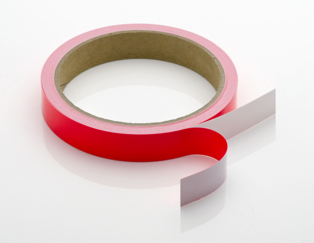 【カッティングシートテープ蛍光】  913K レッド／15mm×5m巻【メール便可】