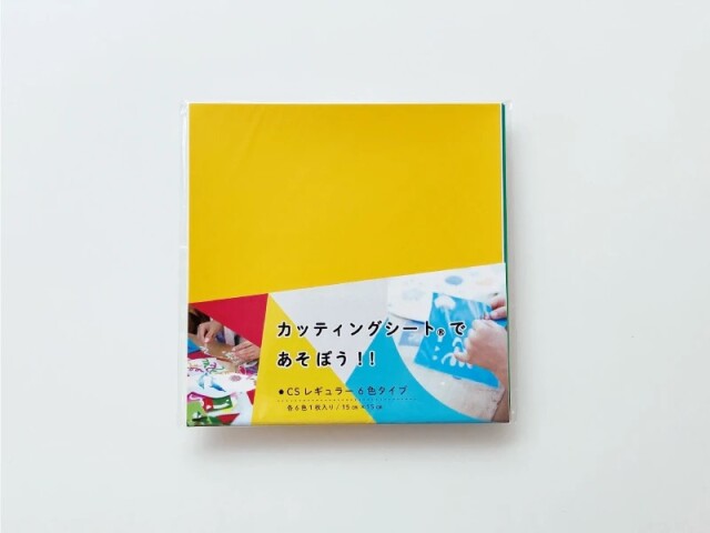 つくるをたのしむ！折り紙6色　表