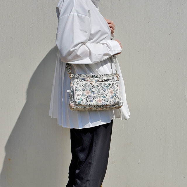 デニムプリントシリーズ　ウォレットショルダーバッグ　未使用 デニムウォレットBAG | Toybox STORE