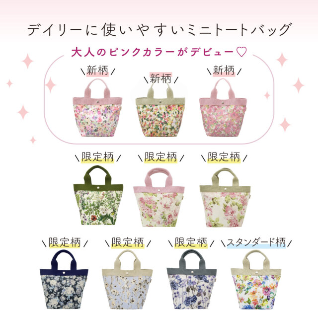 花柄トートバッグ ピンク 新品未使用 海外 花柄 トートバッグ ハンドバッグ ピンク - メルカリ