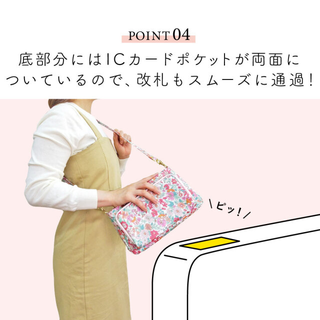 送料無料】 サンリオキャラクターズ お財布 ショルダーバッグ