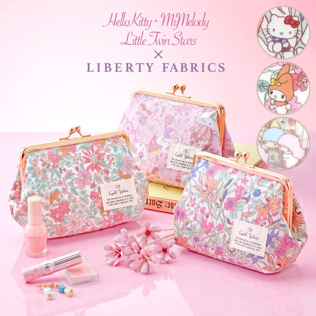 サンリオキャラクターズ がま口化粧ポーチ