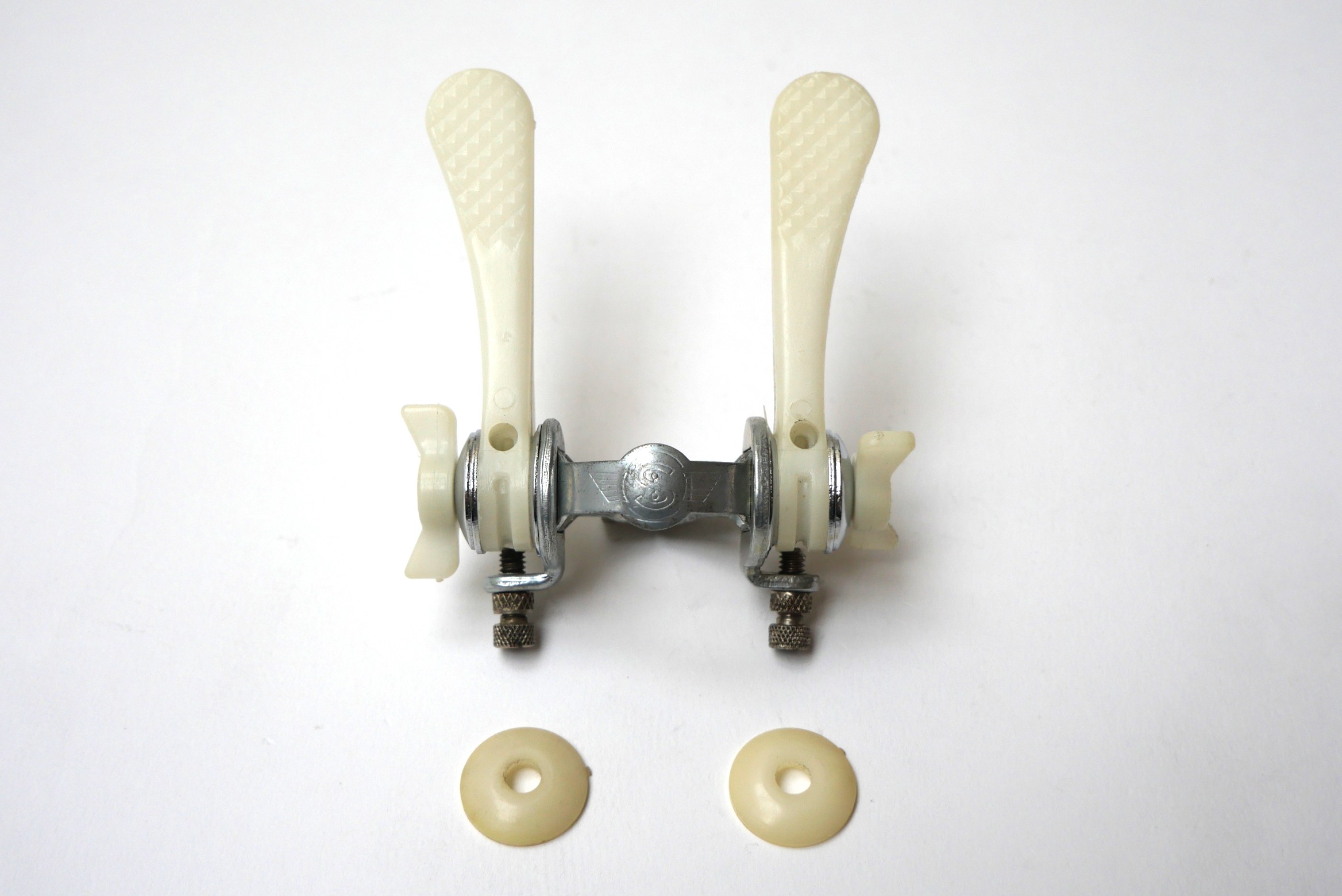 サンプレックス　Wレバー　プレステージ　白デルリン　新品