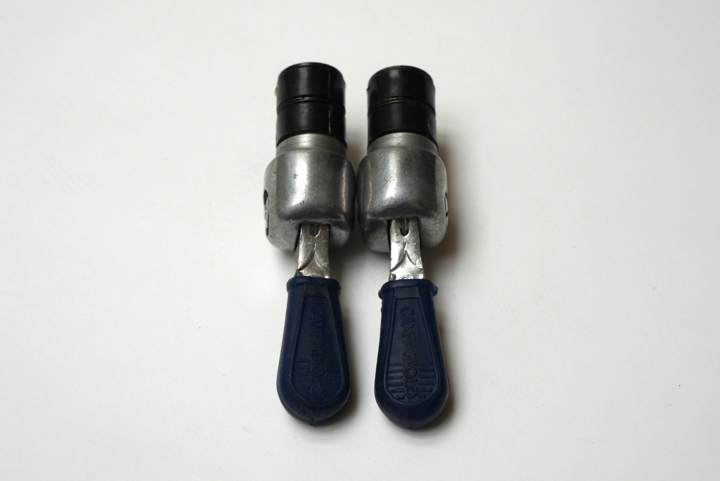 カンパニョロ　Wレバー　バーコン　青サック　新品