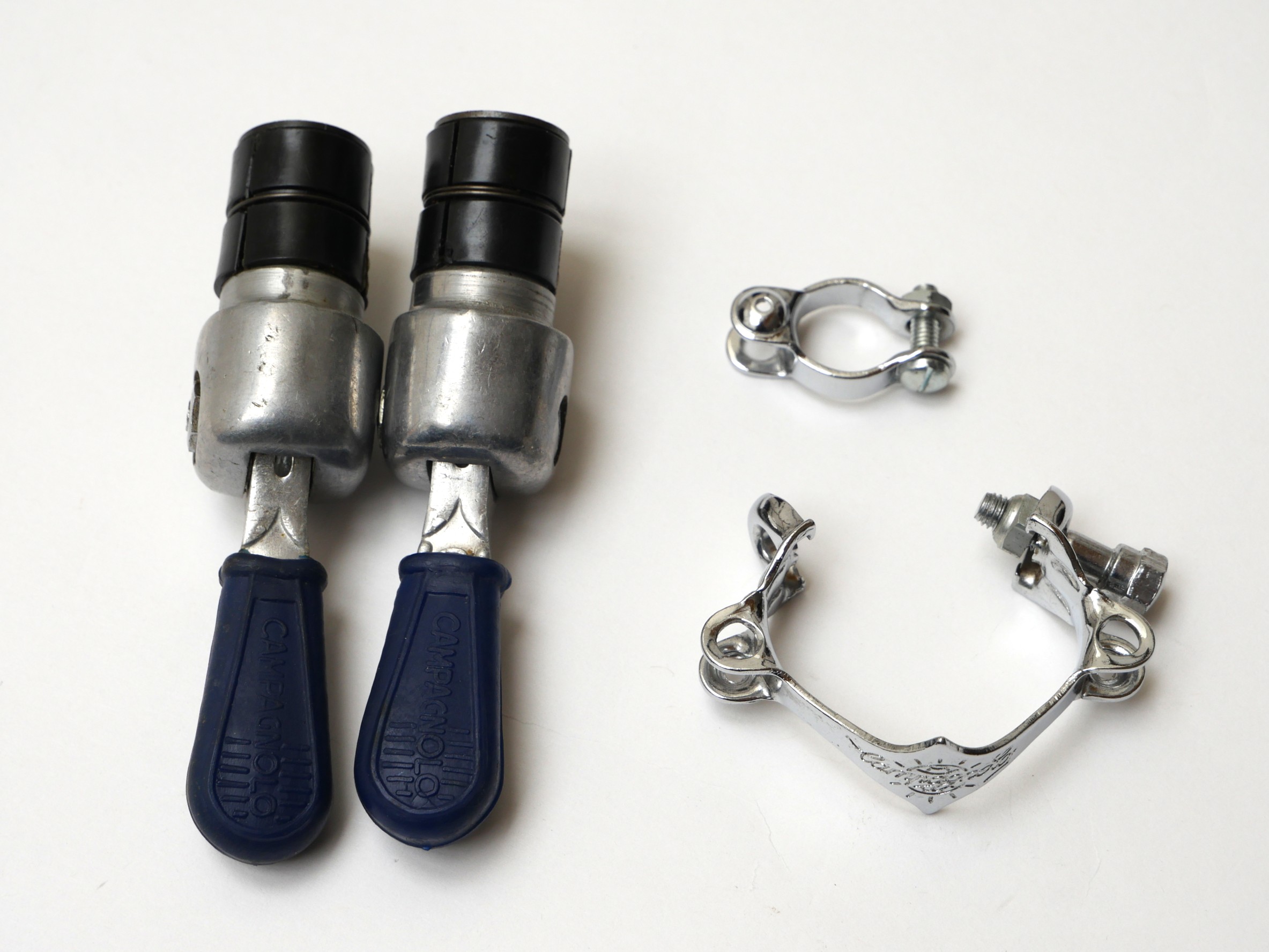カンパニョロ　Wレバー　バーコン　アウター受付　ケーブル欠　新品