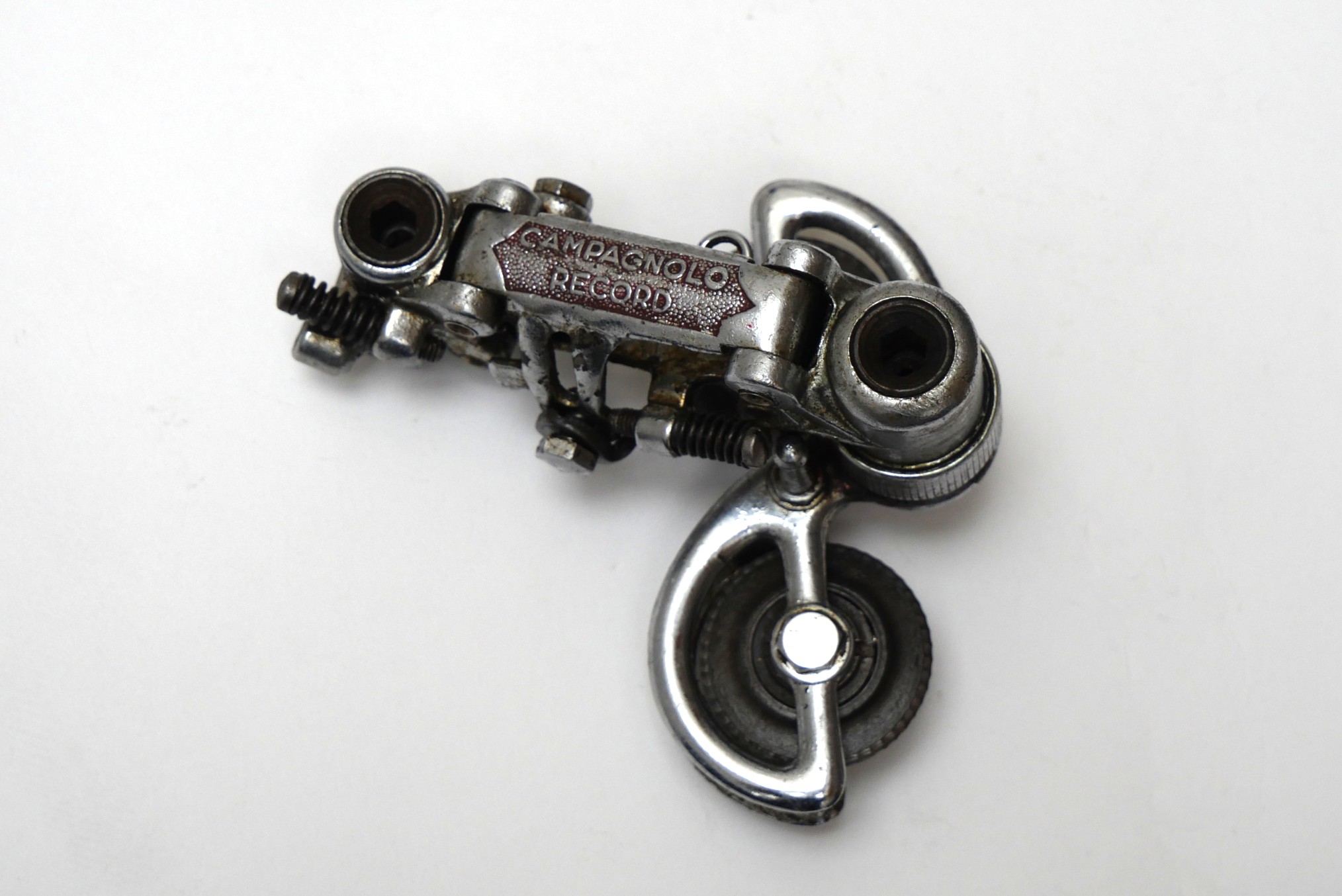 カンパニョロ　Rメカ　レコード　鉄プーリー　中古