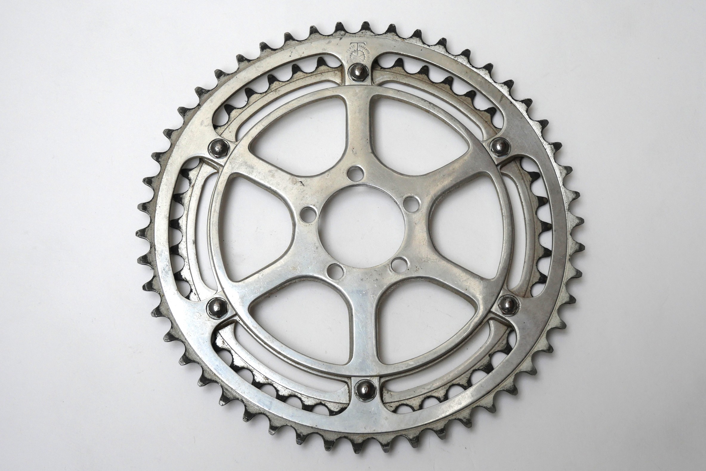 TA　チェンリング　プロフェッショナル　50/43　刻印　ドームボルト　中古