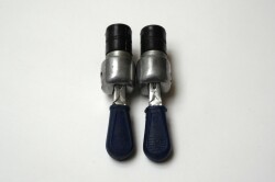 カンパニョロ　Wレバー　バーコン　青サック　新品