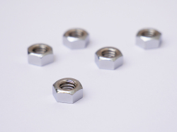 M5　ナット　鉄+クロムメッキ