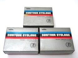 サンツアー　サイクロン　3点セット　取説付　箱入　新品
