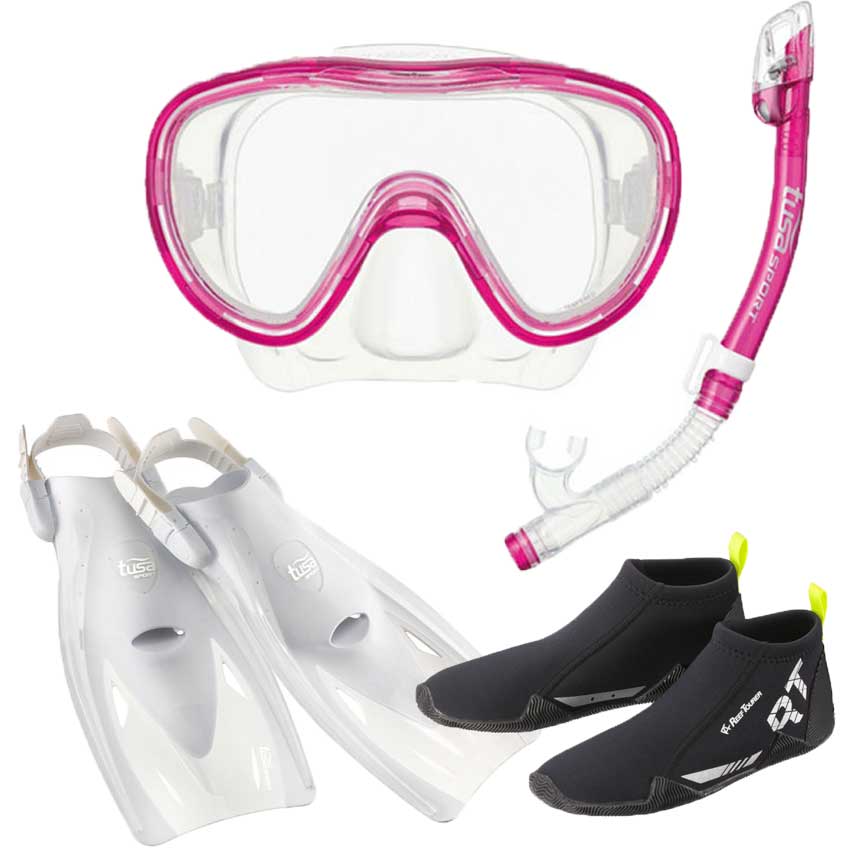TUSA SPORT（ツサスポーツ）UC0113シュノーケルセット 大人用