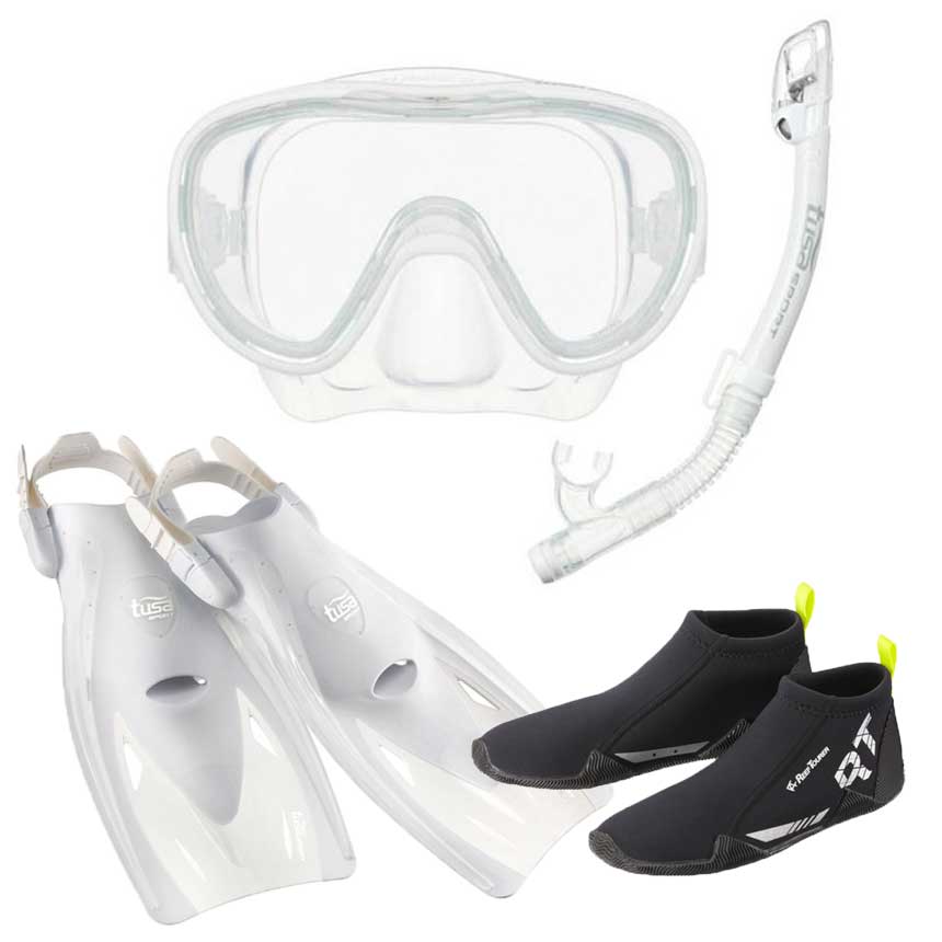 TUSA SPORT（ツサスポーツ）UC0113シュノーケルセット 大人用