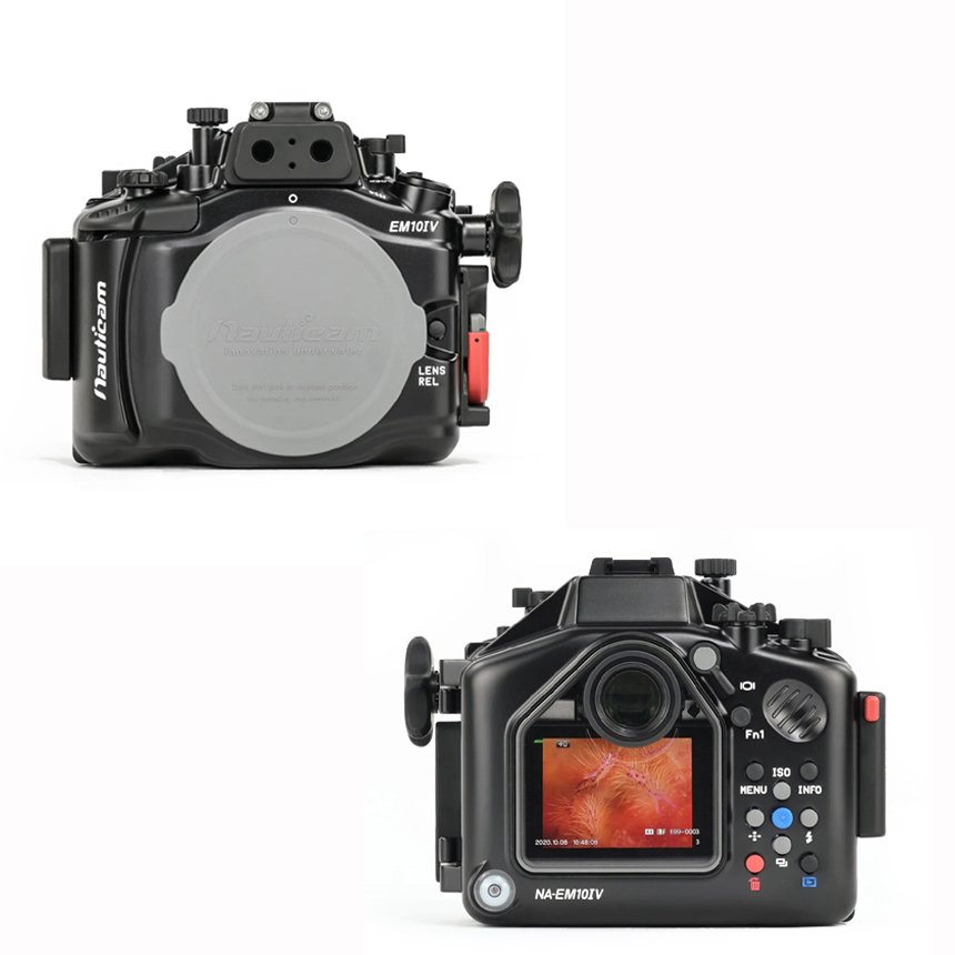 ミラーレス一眼レフカメラ防水ケース( Olympus OM-D E-M10 Mark IV　Nauticam(ノーティカム)EM10IV