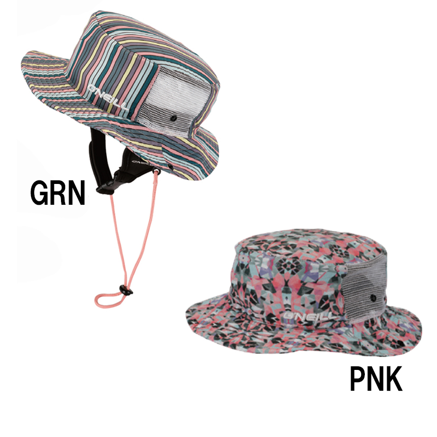 大人用帽子日よけ対策ONEILL(オ二ール）サーフハットレディース629911