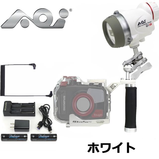 AOI（エーオーアイ）UCS-Q1-RC ウルトラコンパクトストロボ フレームセット【PT-059/058専用】