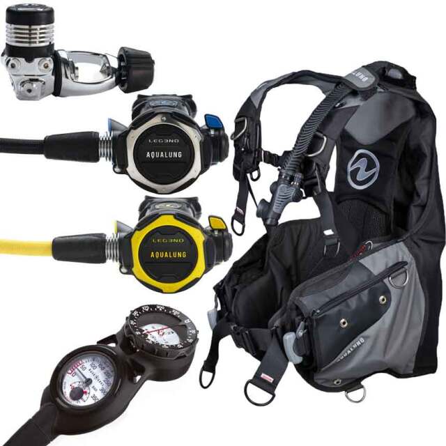 重器材セットAQUALUNG（アクアラング）アクシオムMen＆レジェンドセット