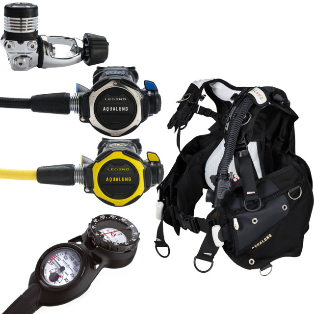 アクアラング重器材セット