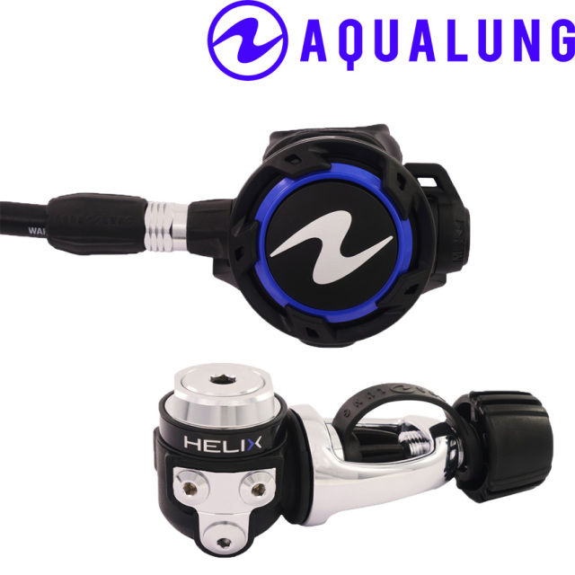Aqua Lung - 新品 アクアラング レギュレーターセット ヘリックス ヘリックスコンパクト レギュオクトセット AQUALUNG / アクア