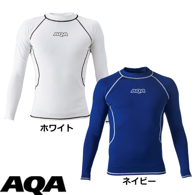 AQA（アクア）UVラッシュガードロングメンズKW-4601