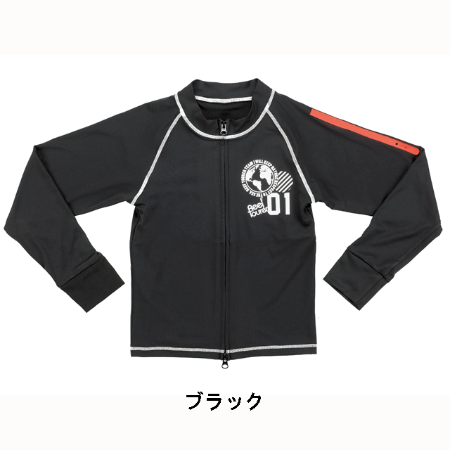 ラッシュガードメンズラッシュフロントジップ REEFTOURER RA5117