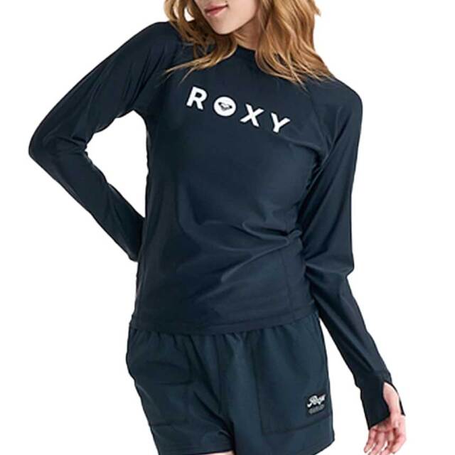 ROXYラッシュガードロングRASHIE L/S RLY245034/激安！ダイビング器材