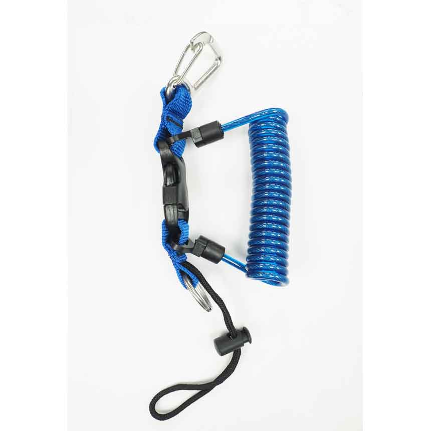 スナッピーコイル　カラビナ付