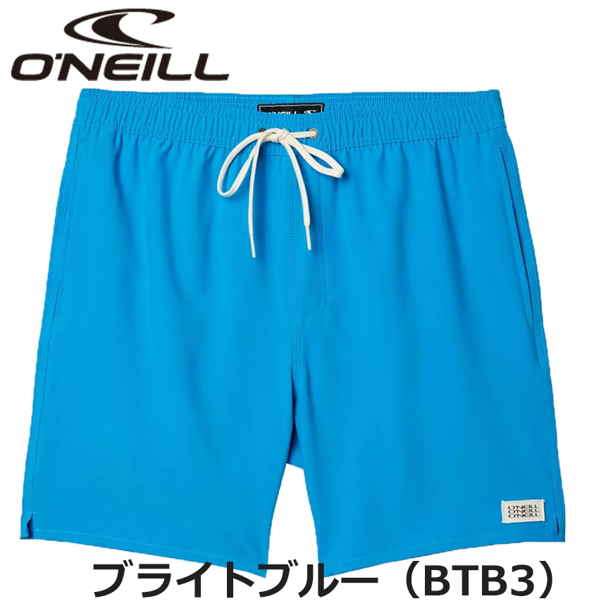 男性用水着ONEILL(オ二ール）サーフパンツ ソリッドバレーSP0106036