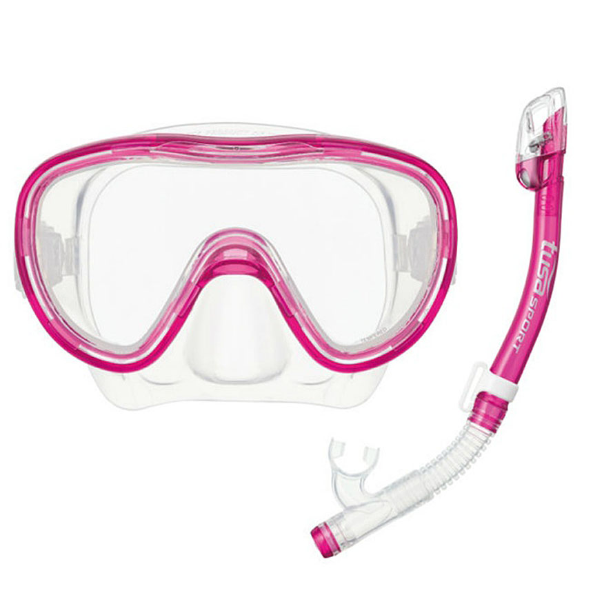 TUSA SPORT（ツサスポーツ）UC0113シュノーケルセット 9歳～女性向け