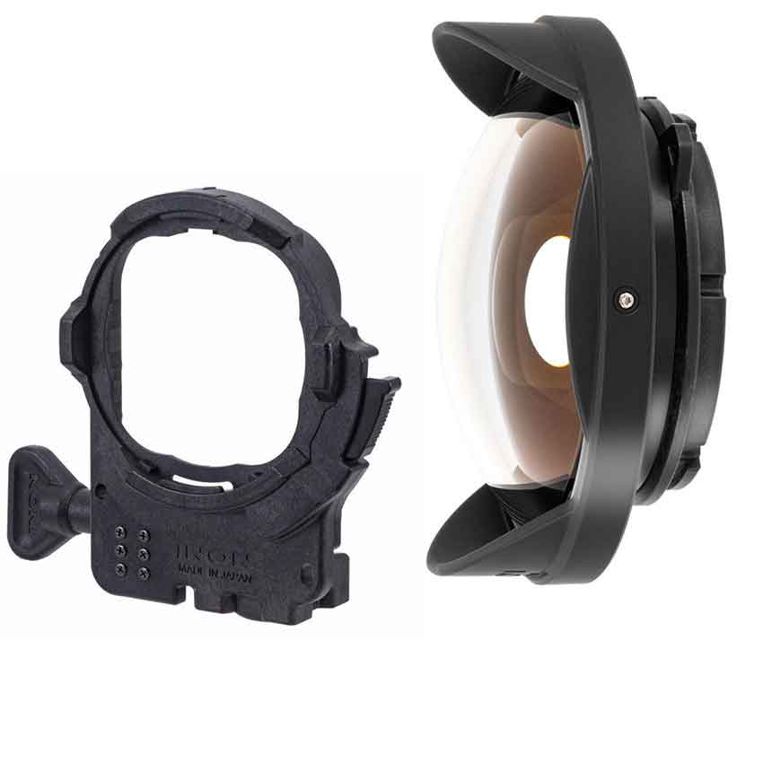 INON（イノン）Insta360 Ace Pro 2用　水中セミフィッシュアイコンバージョンレンズUFL-G140 ZDフロントマスクセット