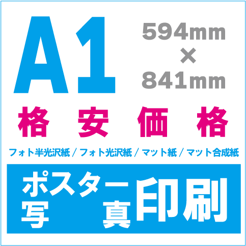 Djokerpag　A3 ポスター４点 大判ポスター・写真印刷 大判出力のディーコップス