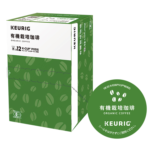 KEURIG K-Cup キューリグ Kカップ 有機栽培珈琲 12個入