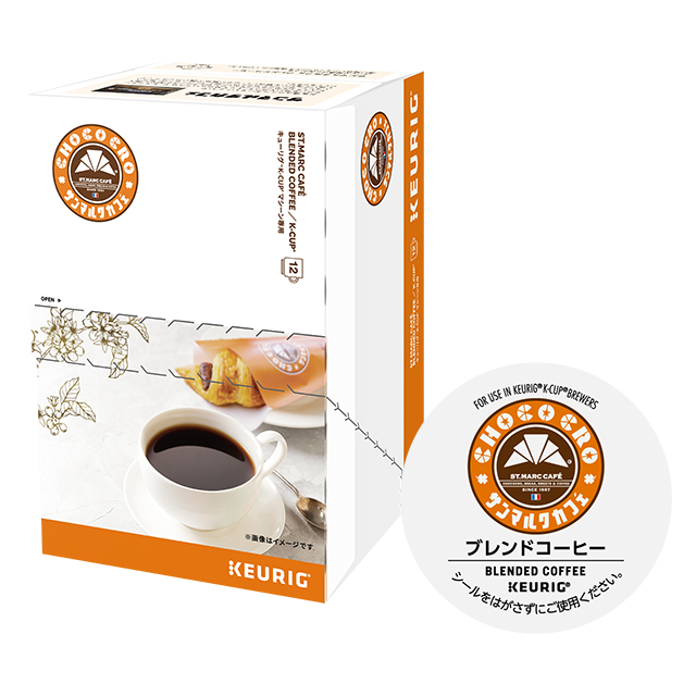 KEURIG K-Cup キューリグ Kカップ サンマルクカフェ ブレンドコーヒー 12個入