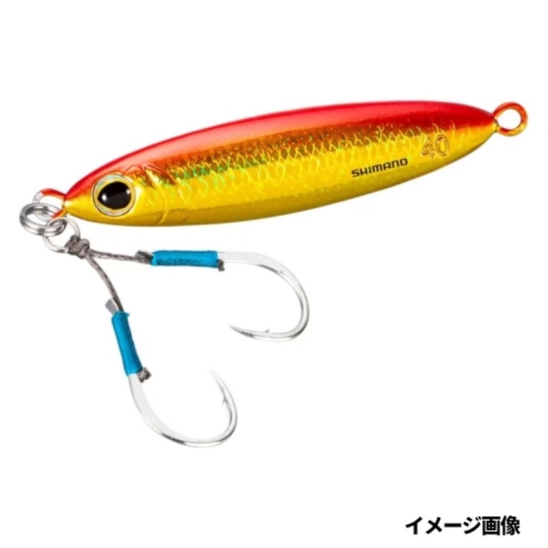 【在庫限り お買い得品】 シマノ(SHIMANO) オシア フラットライト 40g 006 Sアカキン JU-S04W【メール便可】