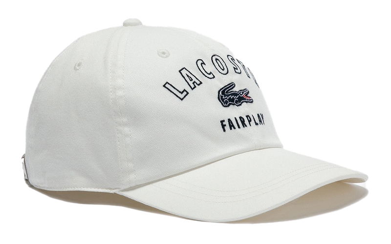LACOSTE ラコステ 刺繍入り6方キャップ RK3502J