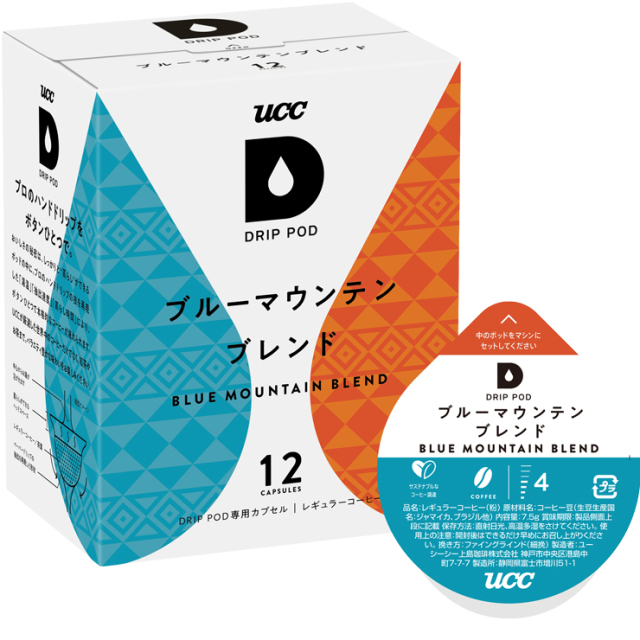 UCC DRIP POD ドリップポッド ブルーマウンテンブレンド 12個入