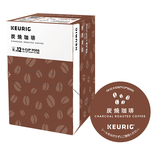 KEURIG K-Cup キューリグ Kカップ 炭焼珈琲 12個入 Drink & Dream 『D